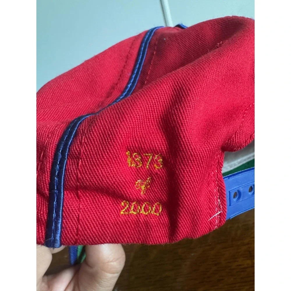Vintage Philadelphia 76ers Hat Cap Snap Back Mens One‎ Size Red NBA Basketball